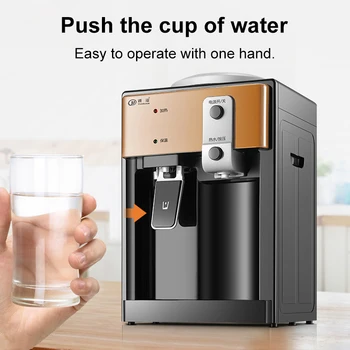 

220V Electric Water Dispense Desktop Heating Hot Warm Water Heater Fountain Drinking Water for Home/Hostel/Office/Kitchen/Bar