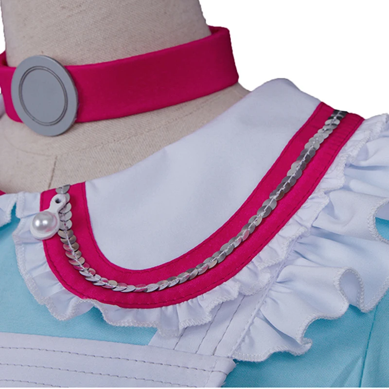 Косплей Love The Idolm@ Ster: Костюм Золушки для девочек Riamu Yumemi Gradient; платье для костюмированной вечеринки; костюмы на Хэллоуин