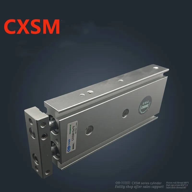

SMC Dual Rod Cylinder Basic Type pneumatic component air tools CXSM10-30 CXSM10-40 CXSM10-75 CXSM series Bore 6/10/15/20/25/32mm