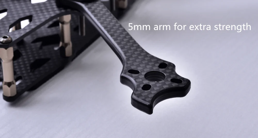 Горячая Speedy Bee 225 мм Колесная база 5 мм Arm 3K комплект из углеродного волокна для рамы для радиоуправляемого дрона FPV Racing DIY аксессуары запасные части