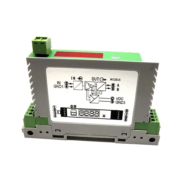 

Analog acquisition module 0-5V0-10V to RS485 AD conversion 4-20mA current voltage to Modbus