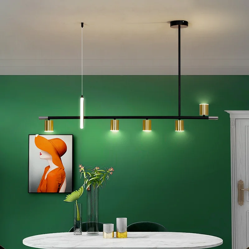 Modern Simple Led Chandeliers Restaurant Pendant Lamps Living Bedroom Dining Room Indoor Lighting Home Nordic Hanging chandelier | Освещение