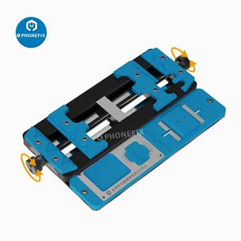 Mijing K23 Pro Universal PCB Holder Double Shaft Jig Fixture for iPhone Samsung Phone PCB IC Chip Motherboard Soldering Tools 1