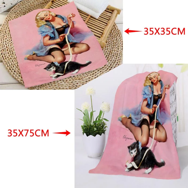 Заказное квадратное полотенце с принтом, впитывающее быстросохнущее полотенце из микрофибры, хлопковый Детский платок - Цвет: 21