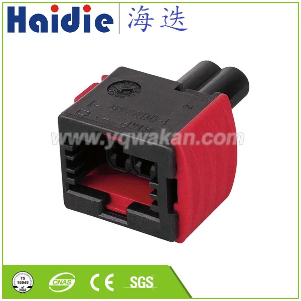 

Free shipping 2sets 2pin auto wire harness plug electric cable female sealed connector 1-967239-1 1-965422-1 1-963210-1