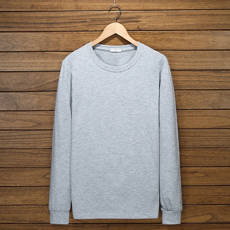 Плюс Размеры большой 8XL 10XL 12XL Для мужчин футболка с длинным рукавом осень свободные безрукавки; хлопковая домашняя обувь футболка топы 54 52 56-62 64 66 68 150 кг 160 кг