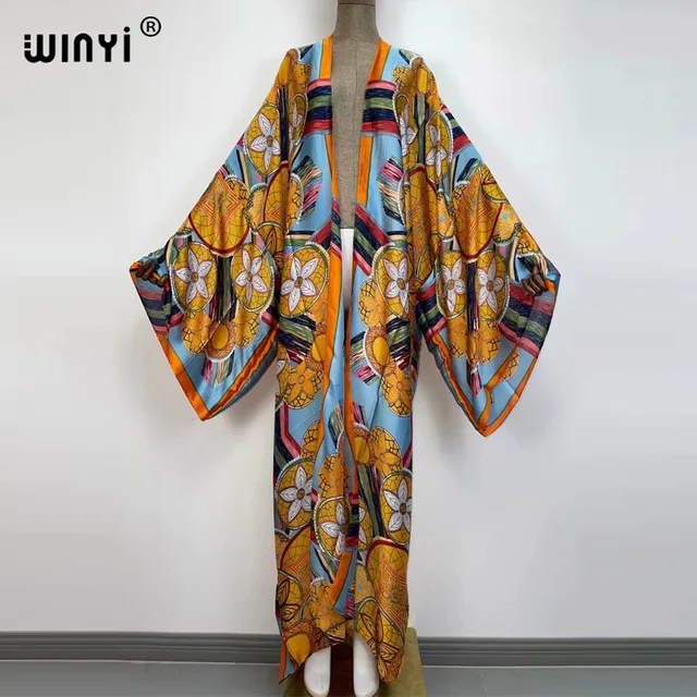 Europe WINYI new tunic bikini sweet lady pink boho Cardigan stitch Cocktail sexcy Boho Maxi Holiday Batwing Sleeve KIMONO mujer 52