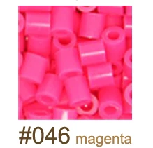 YantJouet 5 мм бусины 1000 шт 133 цветов жемчужные железные бусины для детей Хама бусины Diy Пазлы высокое качество ручной работы Подарочная игрушка - Цвет: 46
