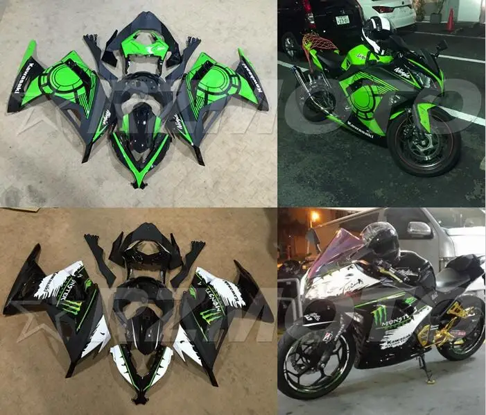 Мотоциклетный обтекатель abs, пригодный для kawasaki Ninja ZX6R 599 636 2005 2006 корпусные детали пресс-форм черный ACEKITS Магазин № 0178