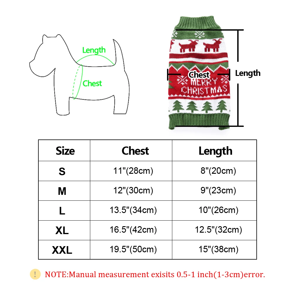 Рождественская одежда для кошек, собак, зимний свитер со щенком, трикотаж, мягкие хлопковые маленькие собачки чихуахуа, праздничный костюм для домашних животных