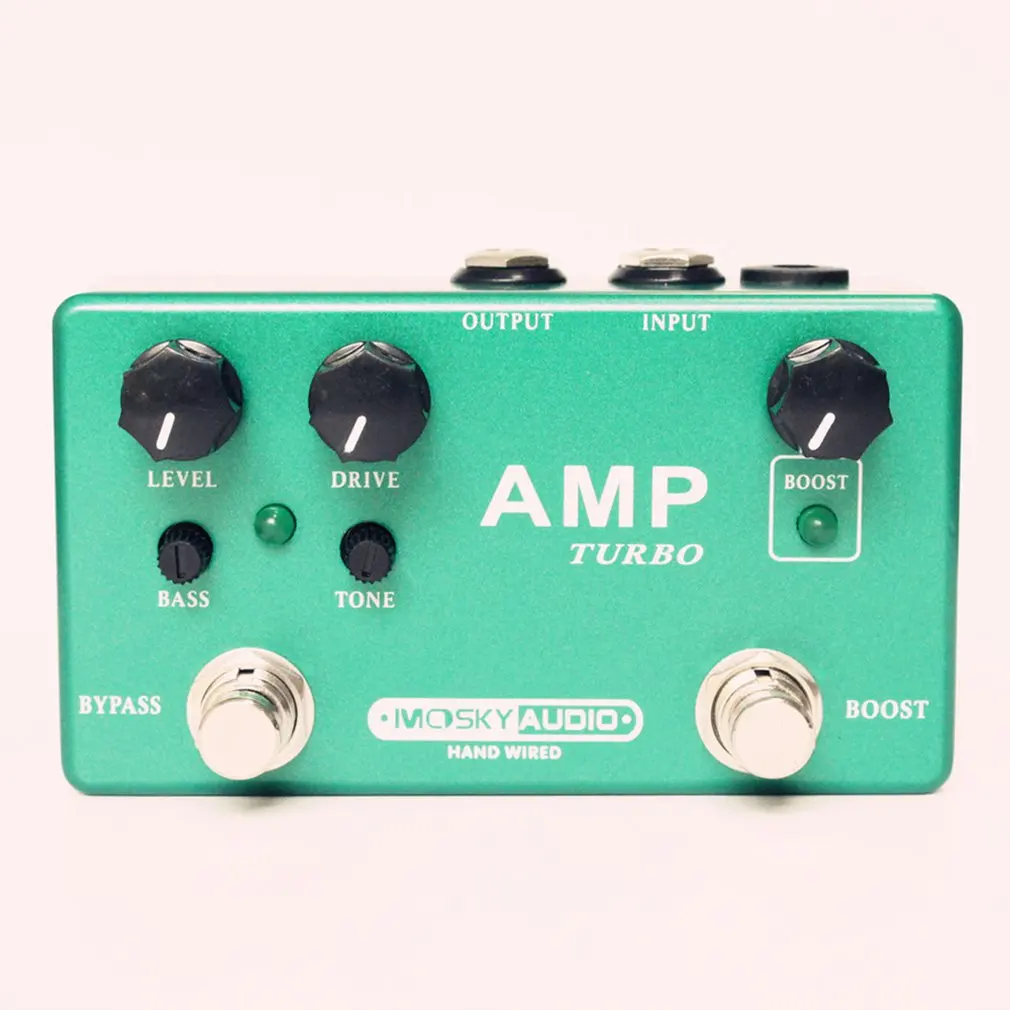 

1 Pcs Amp Turbo 2 In 1 Effect Multi-Effect Guitar Spare Parts Musical Instrument Musical Instruments