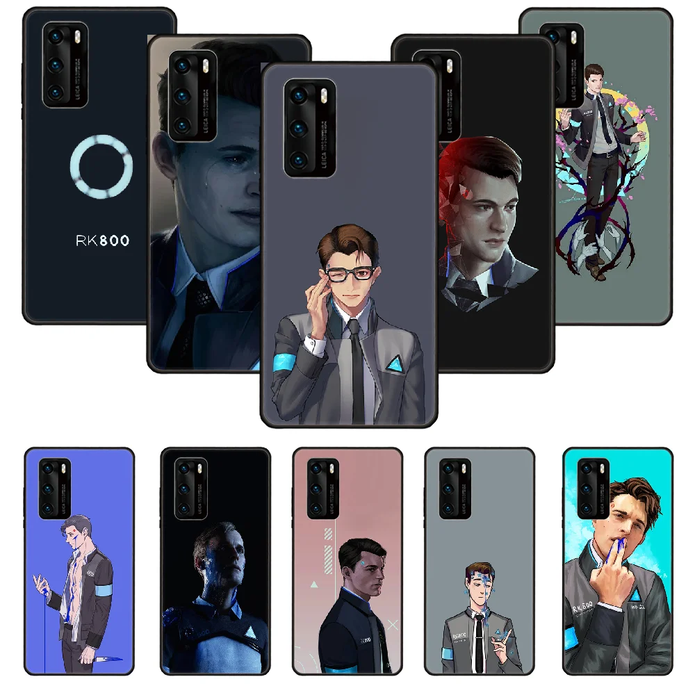 Чехол для Huawei P20 P30 P40 P Smart Z + P10 Mate 30 10 20 Lite Pro черный чехол роскошный Детройт RK800 |
