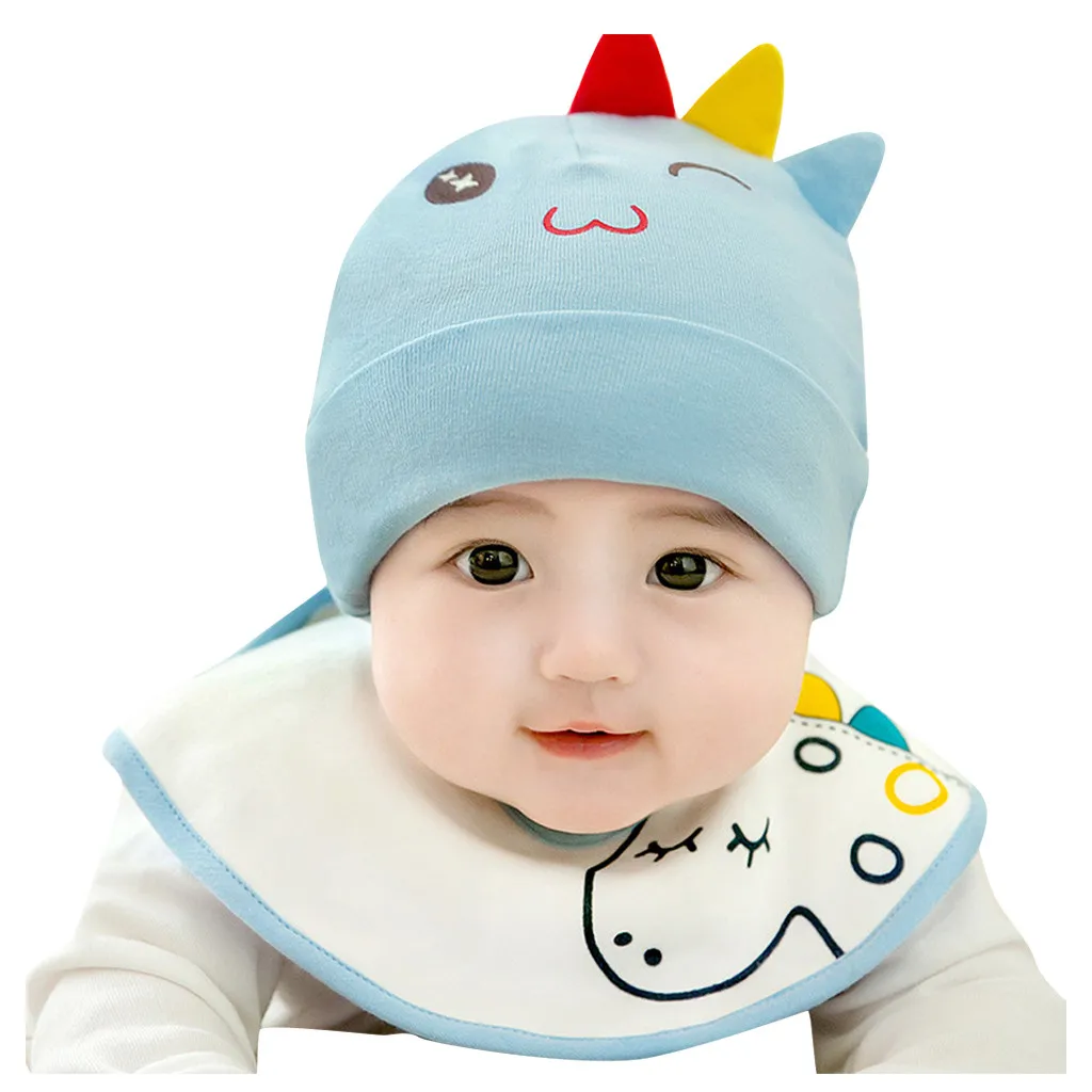 1 шт., новая детская шапка на осень и зиму, шапки для маленьких мальчиков и девочек, вязаная шапка из хлопка и шерсти для новорожденных, Теплая Шапка-бини со смайликом для малышей