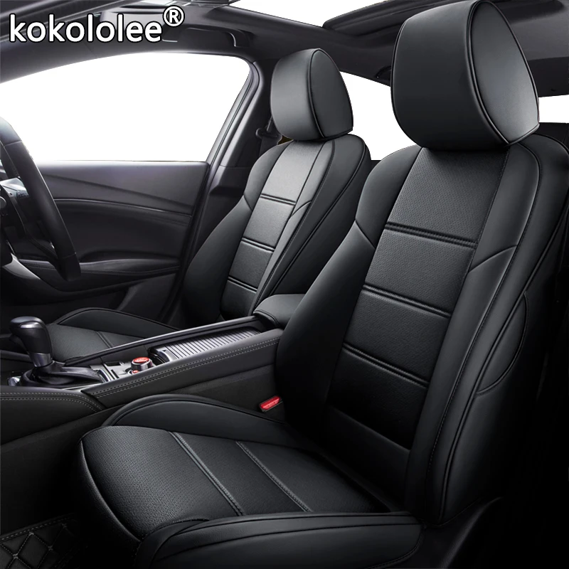 Кожаные чехлы на сиденья автомобиля kokololee под заказ для BMW серий 3/4 E46 E90 E91 E92 E93 F30 F31