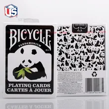 Велосипед панда колода игральные карты черный и белый покер Pandamonium Волшебный реквизит Волшебные трюки игрушки для профессионального волшебника