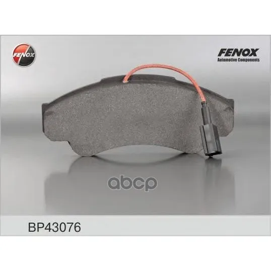 Колодки Тормозные Fiat Ducato 02/Citroen Jumper/Peugeot Boxer 94(1800кг) Перед Fenox Bp43076 FENOX арт. BP43076