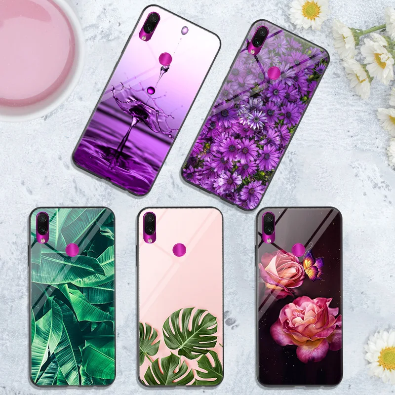 

Redmi Note 7 Coque PC+TPU Case For Xiaomi Redmi Note 6 Pro Note 5 5A Prime Case Back Cover Flowers Funda Redmi Note 5 Pro Bumper
