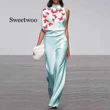  Jumpsuit Rompers Womens Overalls Women Jumpsuits 2020 Streetwear Plus Size Romper Spring Summer Printed sleeveless Jumpsuits 