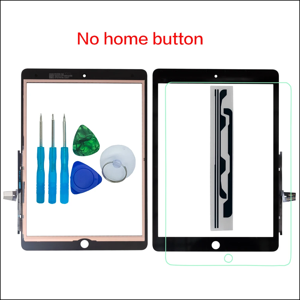for iPad 9 (9th Gen 2021) A2602 A2603 A2604 A2605 Screen Replacement Glass  Touch Digitizer Repair Kit with Home Button & Tools - Only for iPad 9 9th