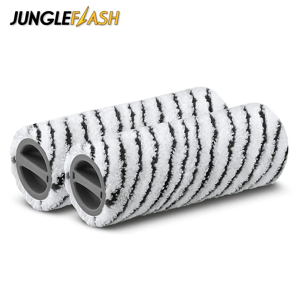 Spazzole A Rullo In Pietra Jungleflash Per Set Per Detergente Per Pavimenti Duri Per Karcher Fc5 Fc5 Premium Fc5 Cordless Fc3 Fc3 Premium Nuovo