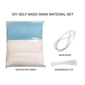 

1 Set DIY mask Gasket set homemade disposable mask material mask rope elastic band ear rope elastic band rope homemade