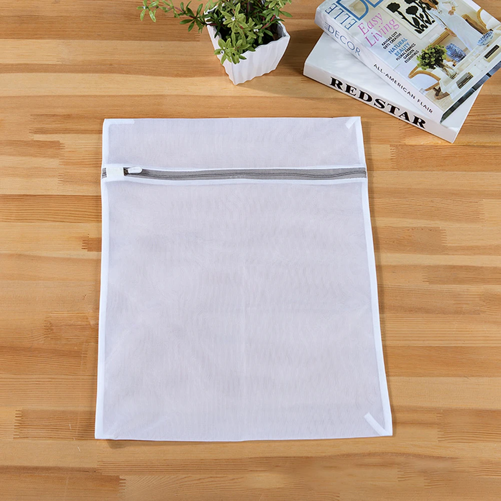 3Pcs/Set Laundry Bags Underwear Underpants Socks Washing Protection Zipper Pouch nice
