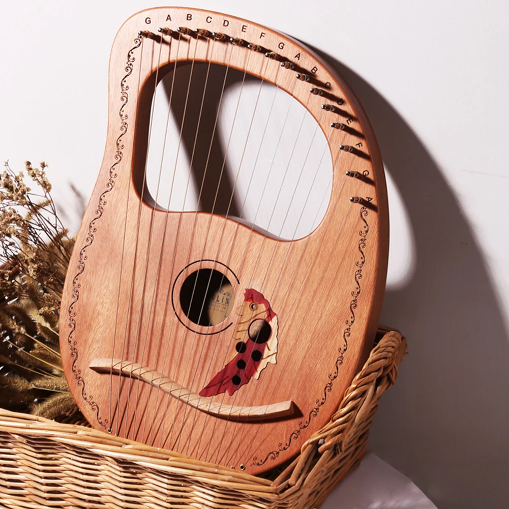 8 Lier harp Мини Детские вечерние Музыкальные инструменты звук Профессиональный развлекательный подарок 10 16 струны твердой древесины портативный - Цвет: 8
