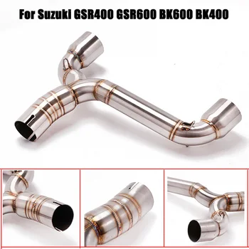 

GSR 400 High Quality Motorcycle Link Pipe Exhaust Muffler with DB killer For GSR400 600 BK400 600