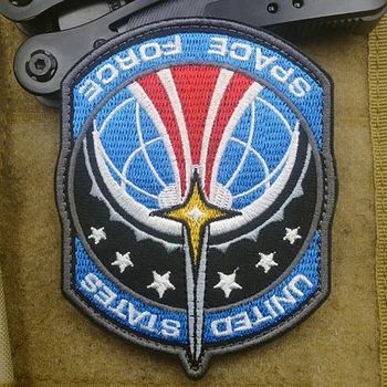 

1pc Portable reusable space force embroidery badge DIY Apparel Armband Clothes Backpack Hat Patch