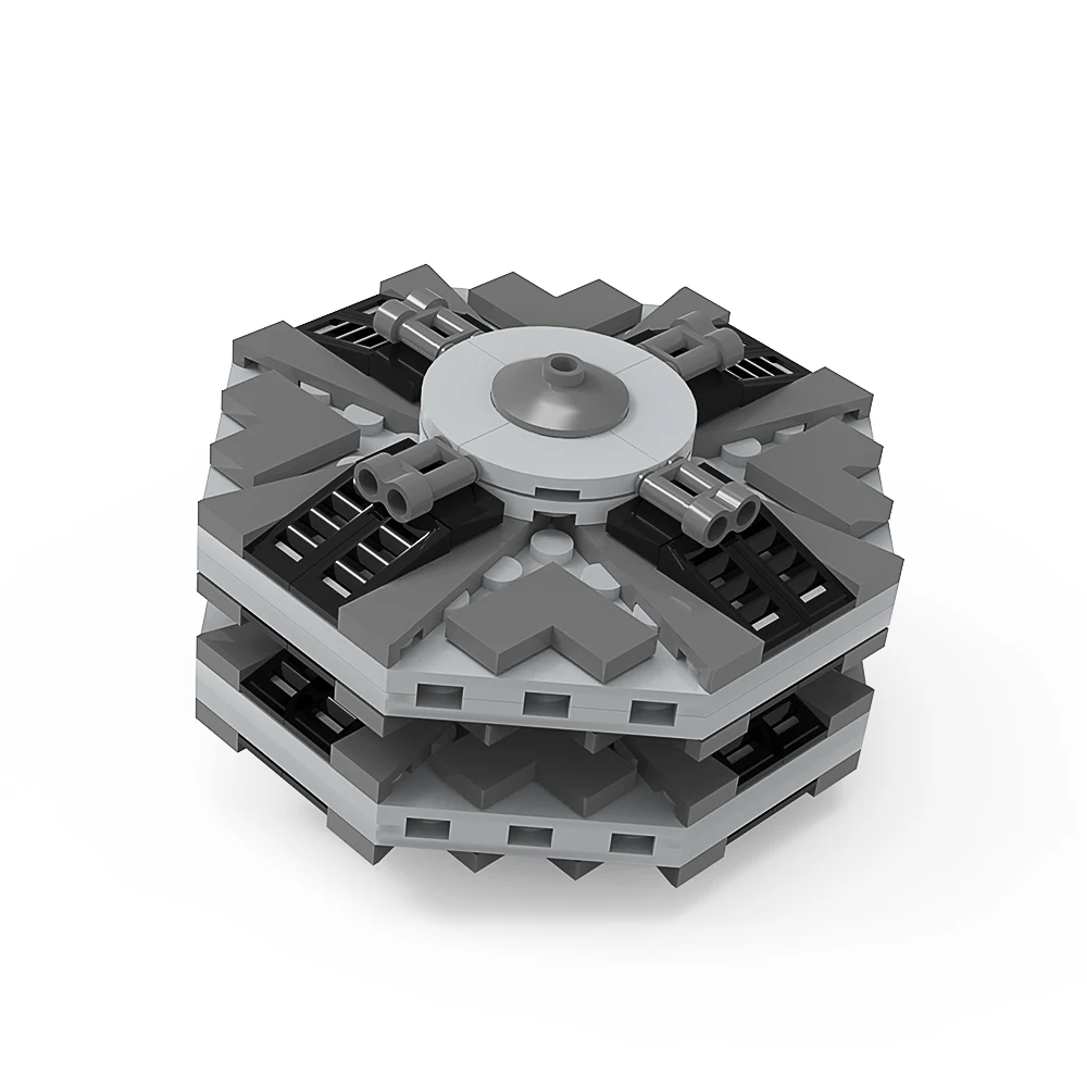 Набор строительных блоков MOC Mini с цилоновым основанием научная фантастика