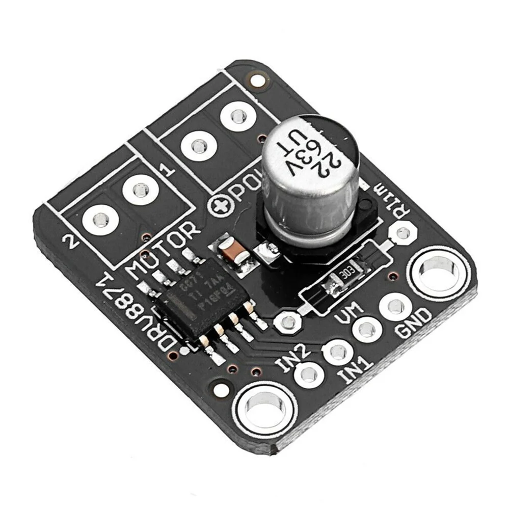 

Control Module Accessories DRV8871 DC Motor Driver Black For Arduino Professional H-Bridge Durable Breakout Board 3.6A PWM
