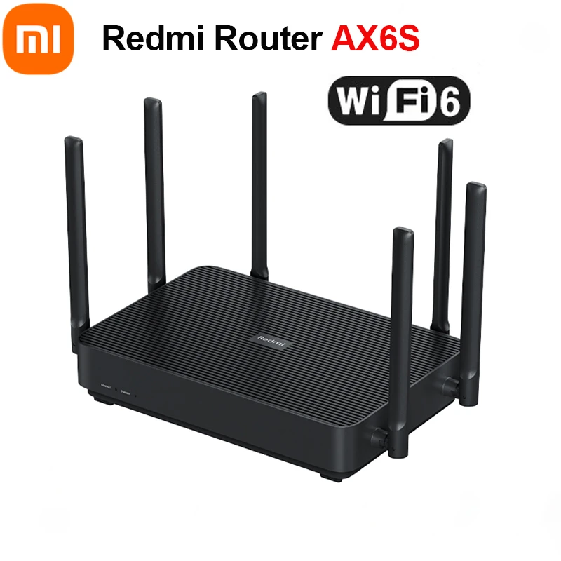 Xiaomi Redmi Ax6s Wifi 6 3200 Mbps 2,4/5 GHz 2 Tần Số MIMO-OFDMA Độ Lợi Cao Lưới Tuyến Đường MT7622B dual-Core 1.35GHz wireless internet amplifier