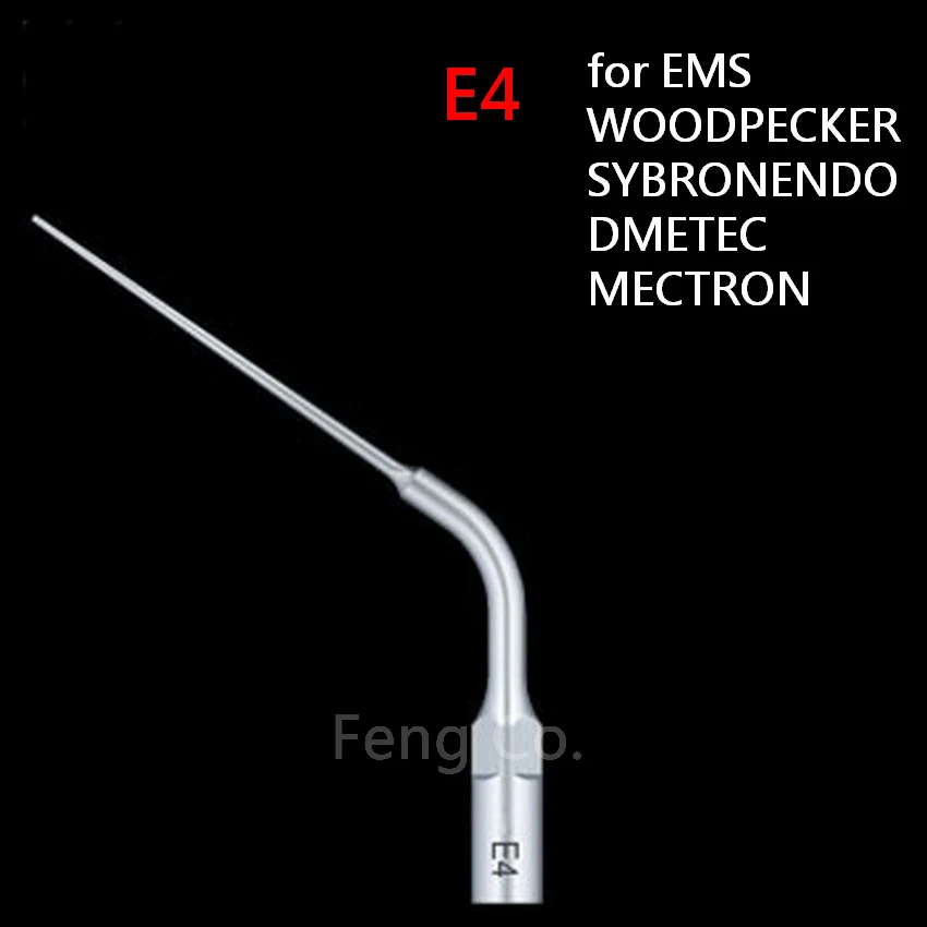 

E4 Ultrasonic Scaler Tips Endo Perio Dental Scaling Fit EMS Woodpecker Handpiece Dentistry Instrument