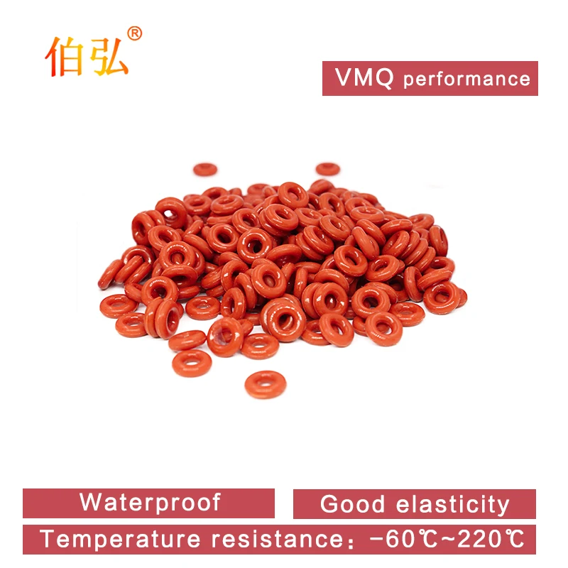 Silicone O Ring 10PCS/lot OD5-13*2mm Thickness Rubber Seal Gasket