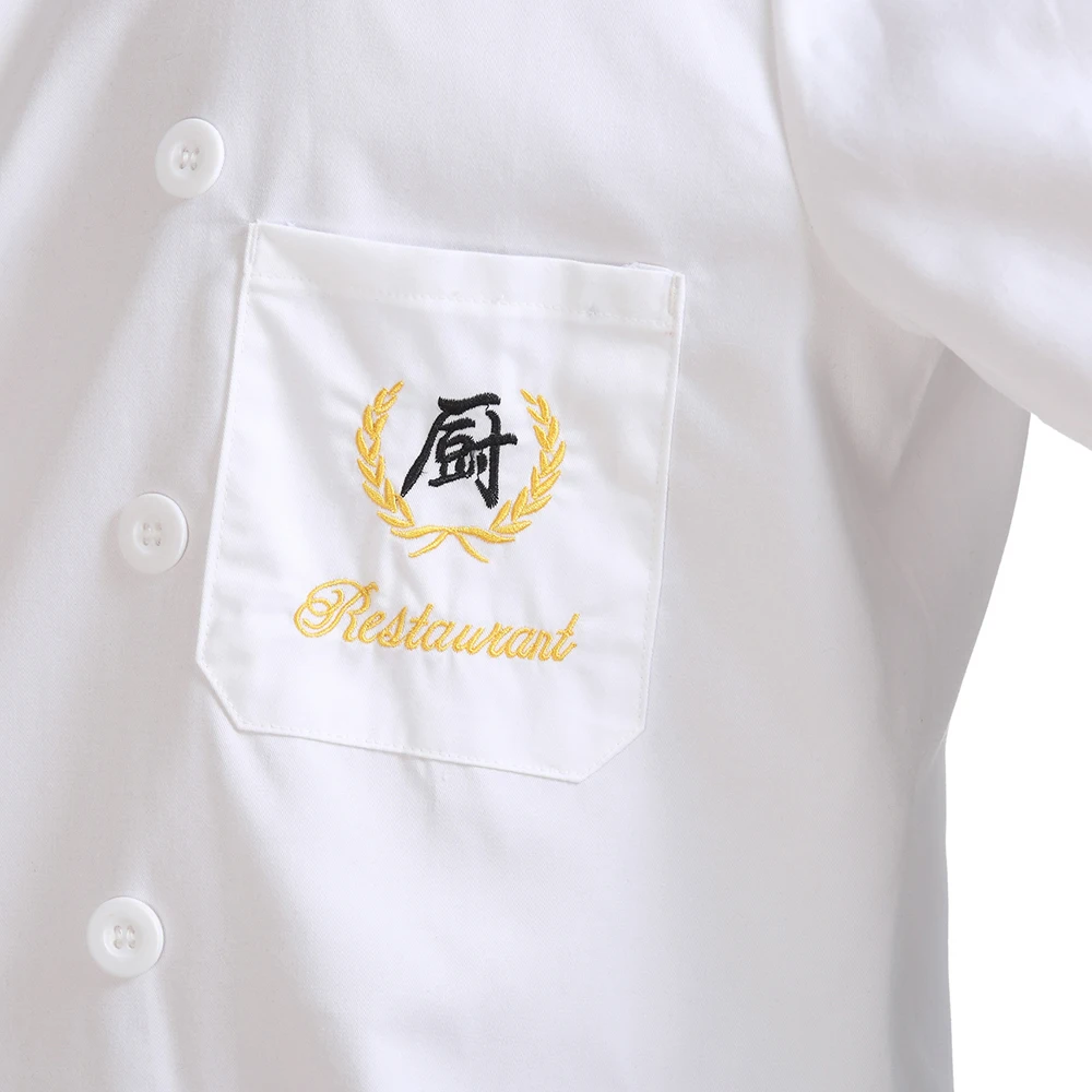 Long sleeved Chef shirt Sushi Chef coat Food service Waitress buffet restaurant kitchen work jackets new wholesale Women and men