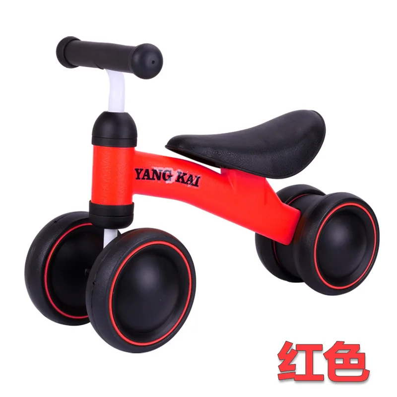 Ян Кай ходунки балансировочный автомобиль четыре колеса раздвижные Luge в возрасте от 1 до 2 лет дети без педали игрушка качели автомобиль