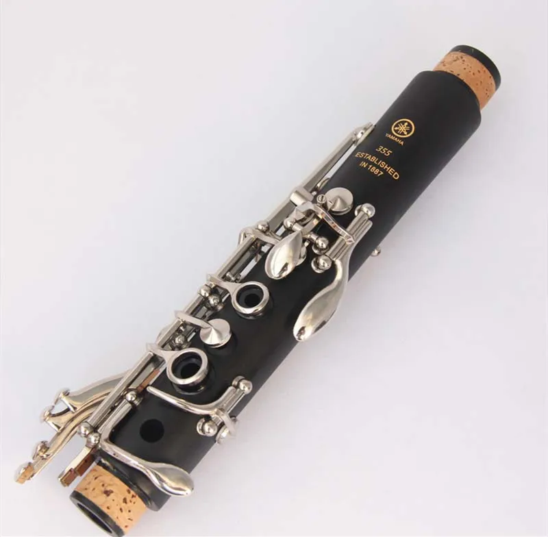Made in Japan 355 Bb Clarinet 17 Keys B Flat Bakelite Tube Nickel Plated clarinet woodwind instrument