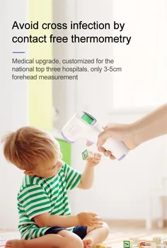 

multifunction baby / adult digital thermometer infrared forehead thermometer gun contactless temperature measurement device