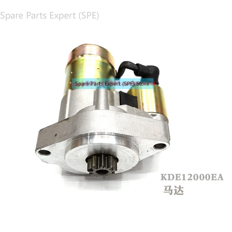 开普10千瓦柴油发电机配件KDE12000EA3启动电机马达KD2V78F15100-560-2