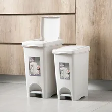 Супер большая емкость под мусор прессованного типа мусорное ведро пластиковый мусорный ящик мусорная корзина гостиная кухня мусорное ведро для хранения