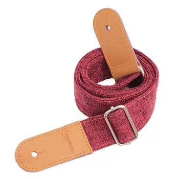 

Cotton Linen Shoulder Strap Adjustable Ukulele Guitar Belt Musical Repair Parts