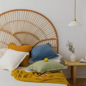 

Nordic Cushion Cover Cotton Linen Home Decor Soft Pillow Grey Brown Throw Pillow Covers Seat Bed Living Room Decorative Pillows