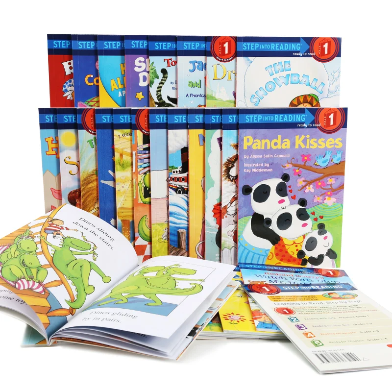 30 Books Set Step Into Reading Level 1 Ready To Read Children Picture English Story Books Kids Gift Learning Textbook 4 8 Years Education Teaching Aliexpress