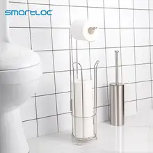 Smartloc железная большая подставка держатель для туалетной бумаги рулонная стойка для туалетной бумаги контейнер для хранения ванной комнаты Аксессуары для ванной кухонный Органайзер