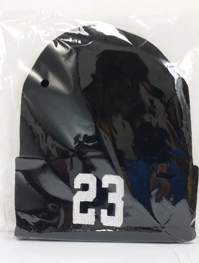 High Quality Winter Beanie Hats "23" BULLS SPORTS For Women / Men Knitted Hat Cap with Letter Hat Gorros Toucas