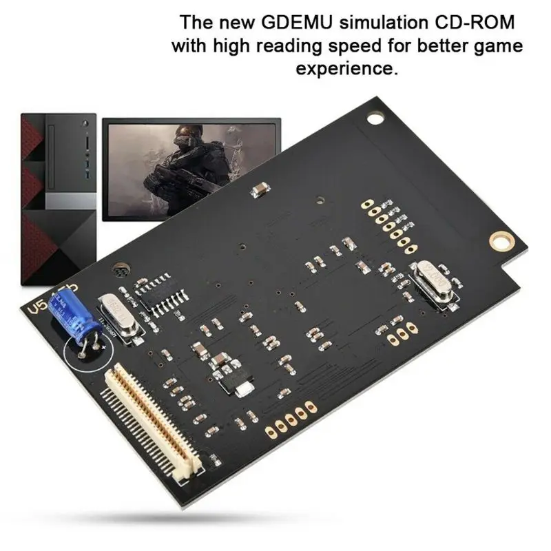 

Optical Drive Simulation Upgrade Board for DC Game Machine Built-In Free Disk Replacement for Full New Gdemu Game 5.15B