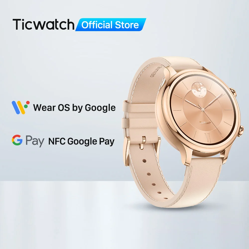 Ticwatch C2 Wear OS by Google Smartwatch orologio da donna Android e iOS  compatibile IP68 Swim ready orologio impermeabile GPS NFC disponibile|Smart  Watches| - AliExpress