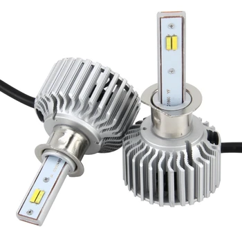 

H1 LED Headlight Bulbs 2pcs 26W 2250LM Car Headlight LED Auto Light Built-in COB LED Chip and CANBUS Function