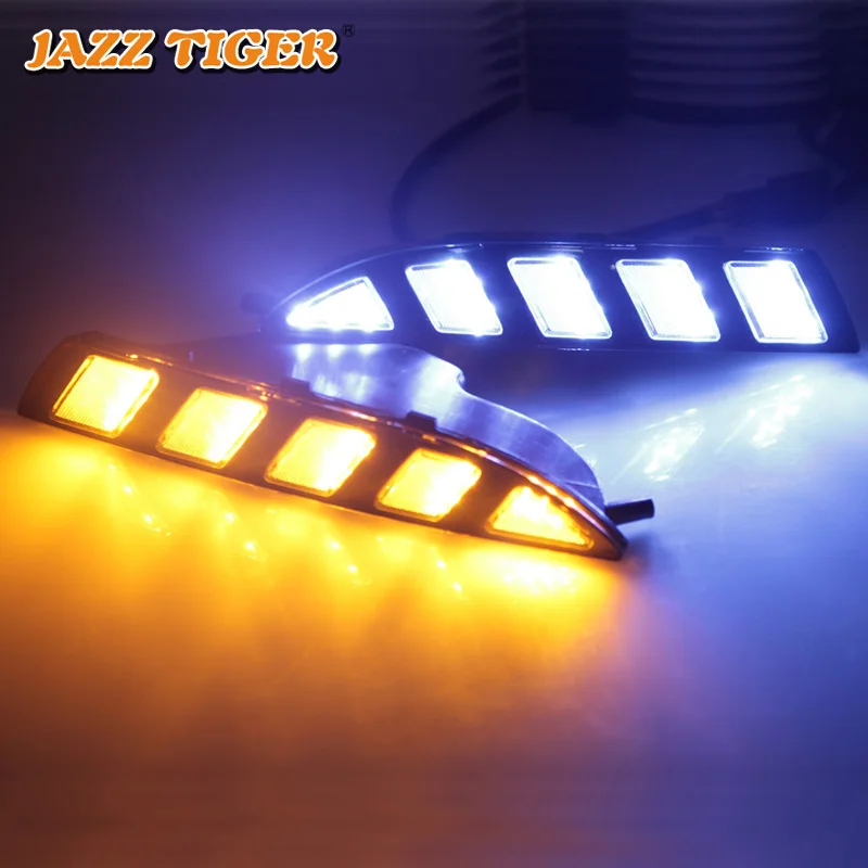 Сигнал поворота JAZZ TIGER 12 В светодиодный льные светодиодные дневные ходовые