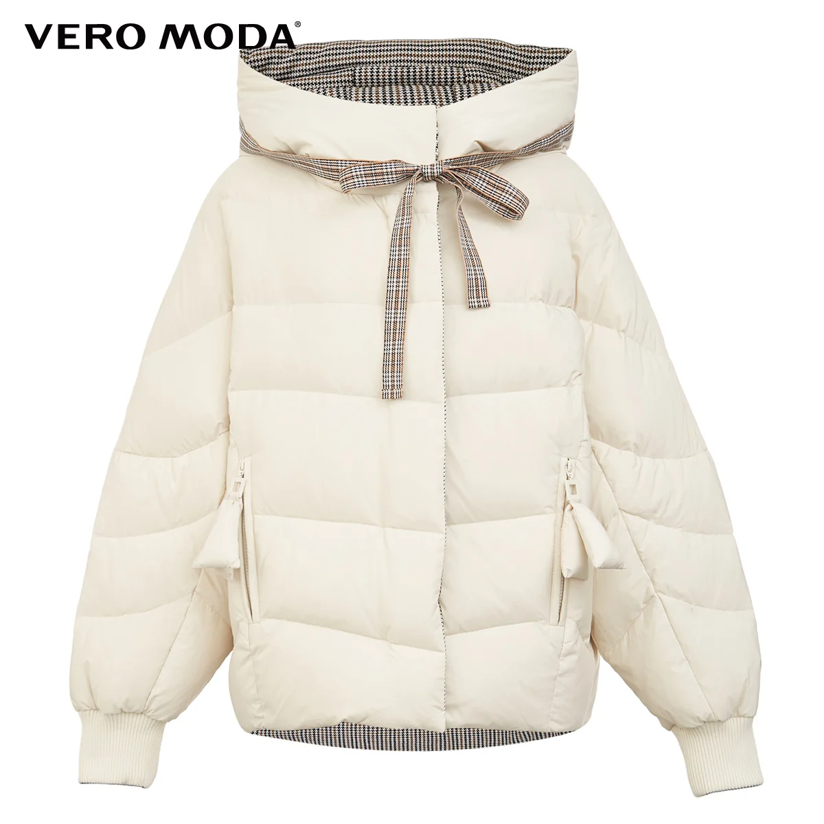 Женский Двухсторонний пуховик с капюшоном Vero Moda | 319423522|Пуховики|